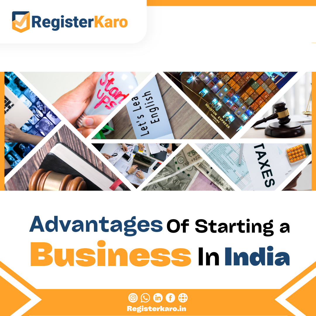 Advantages Benefits of starting business in India