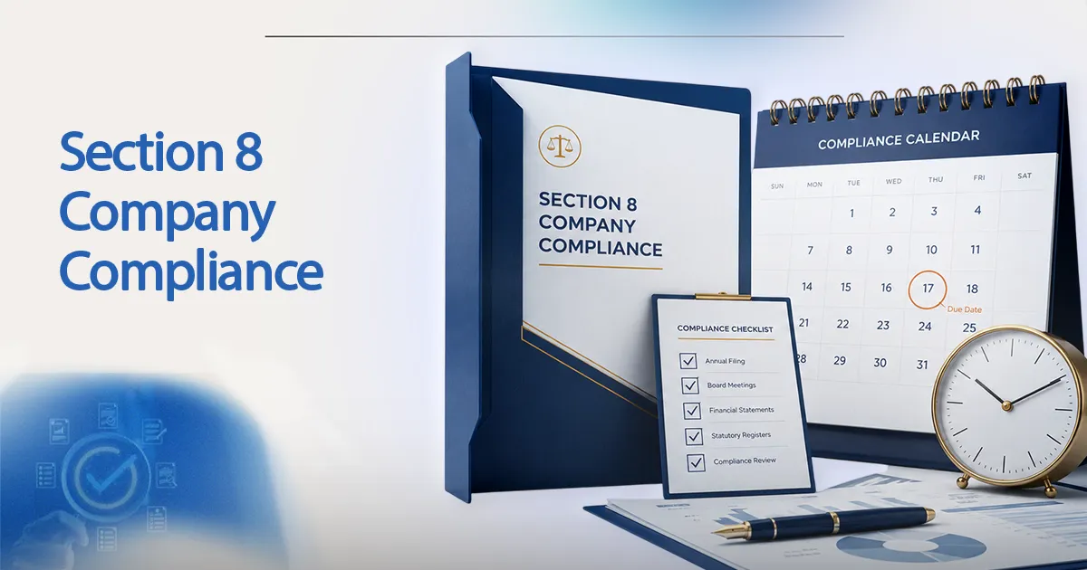 Section 8 Company Compliances: Annual & ROC Checklist 2026 Section 8 Company Compliances: Annual & ROC Checklist 2026