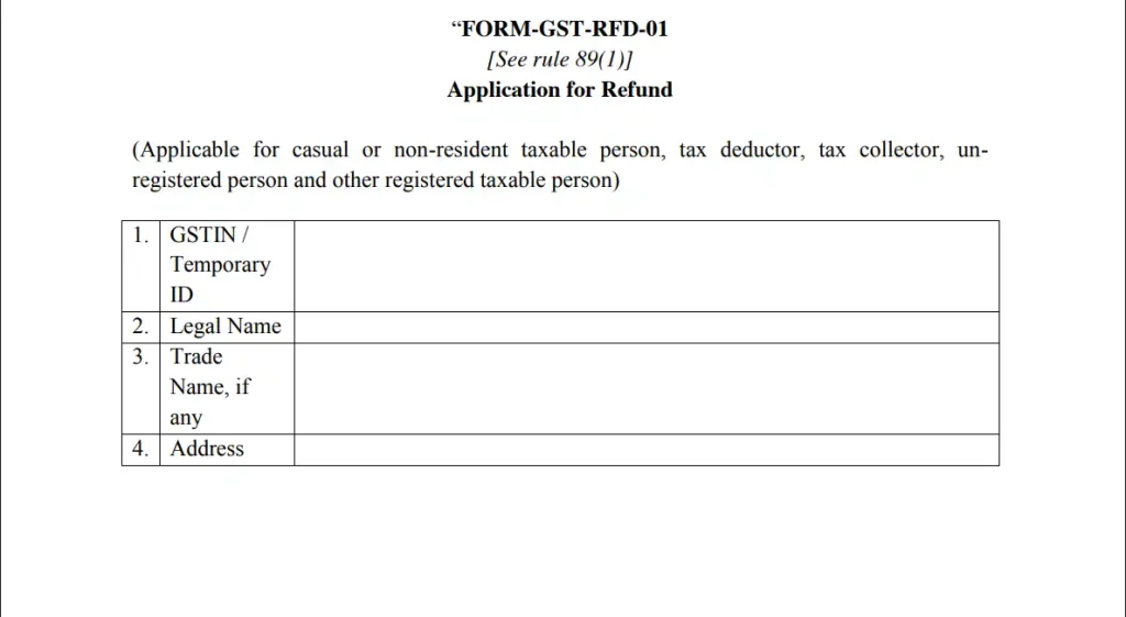 form gst rfd sample