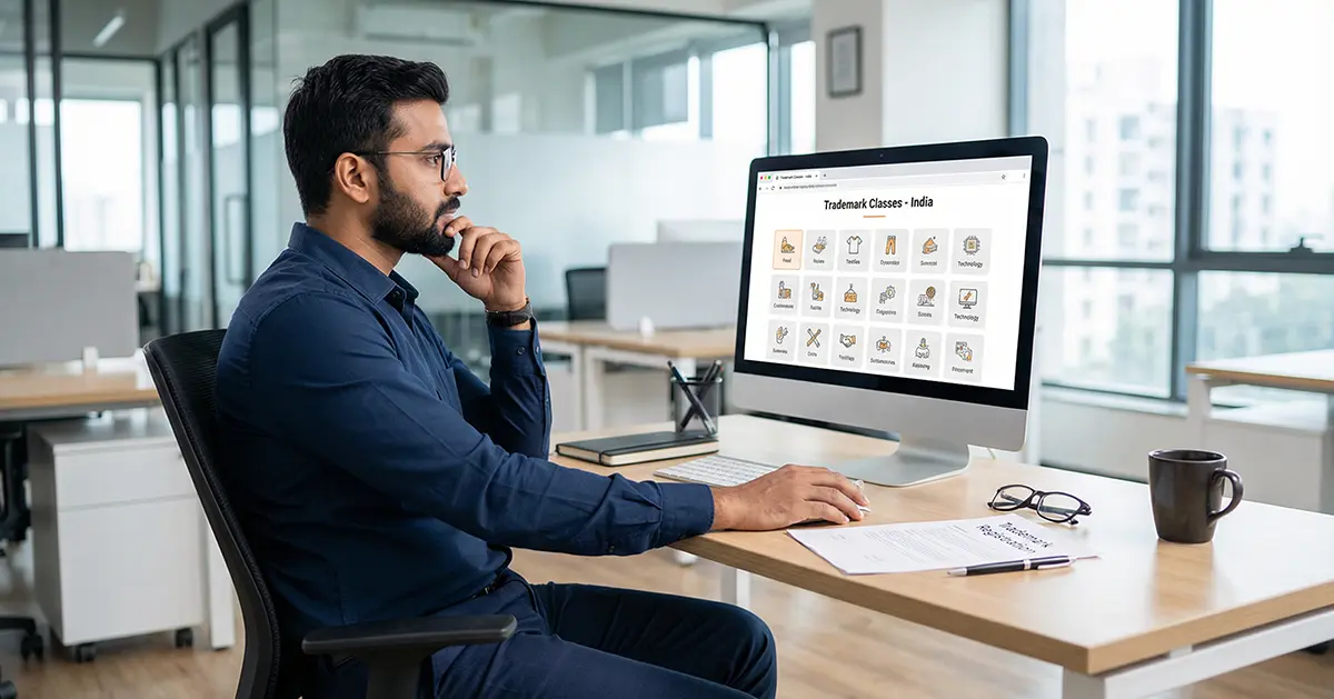 Trademark Classes List in India: Goods & Services Classification