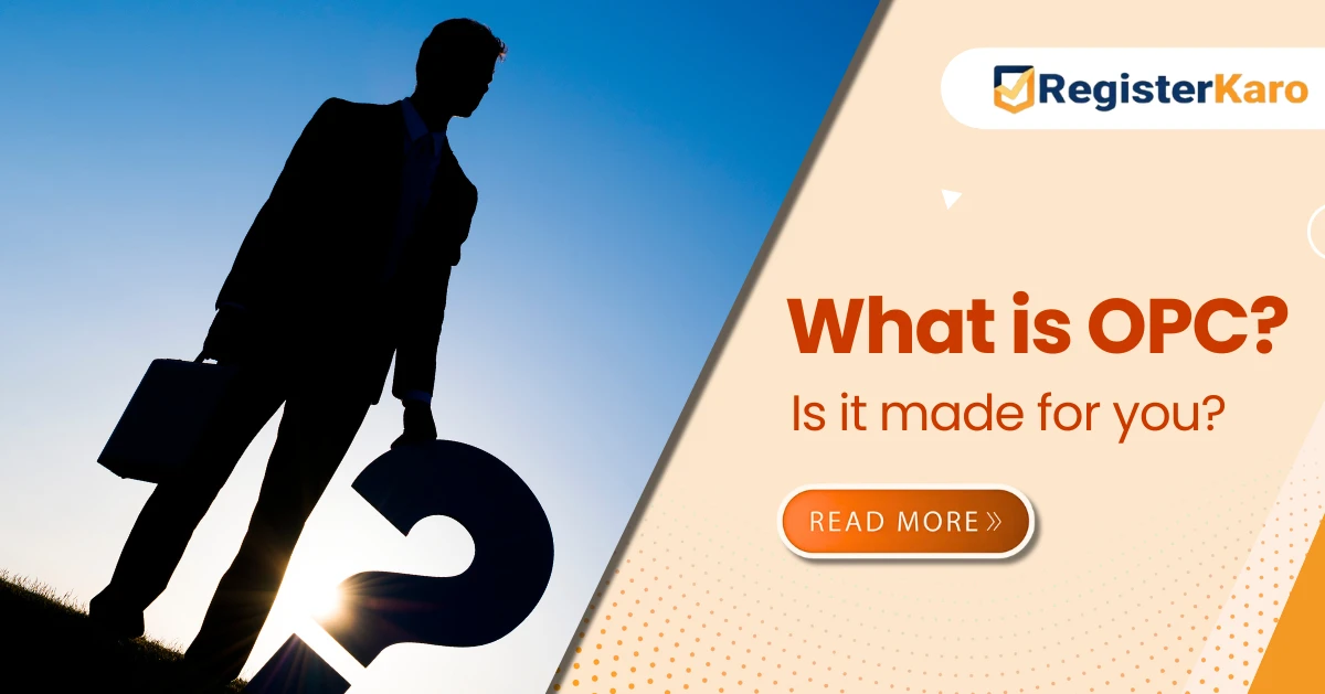 What Is One Person Company and Why is it made for You