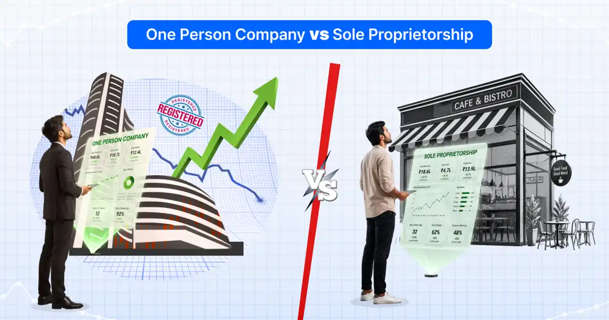 Difference Between OPC and Sole Proprietorship in India Difference Between OPC and Sole Proprietorship in India