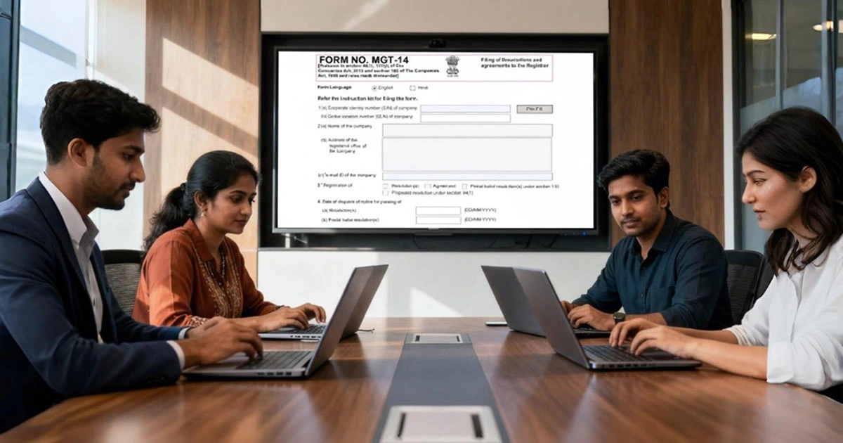 MGT-14 Form: Meaning, Purpose, Filing Process & Due Date