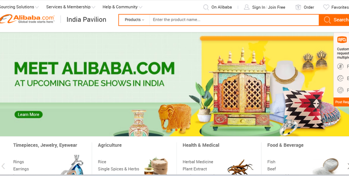 ali baba seller account