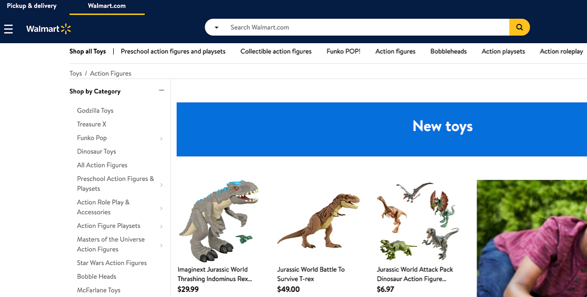 Walmart Product Categorization & Attributes