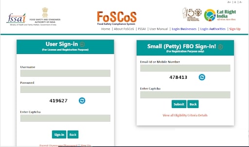 foscos website login