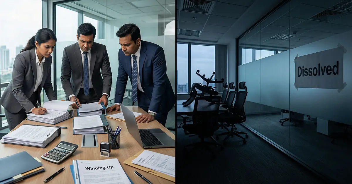 What is the Difference Between Winding Up and Dissolution of a Company?