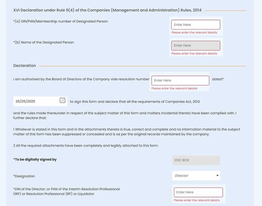 mgt-7 declaration form