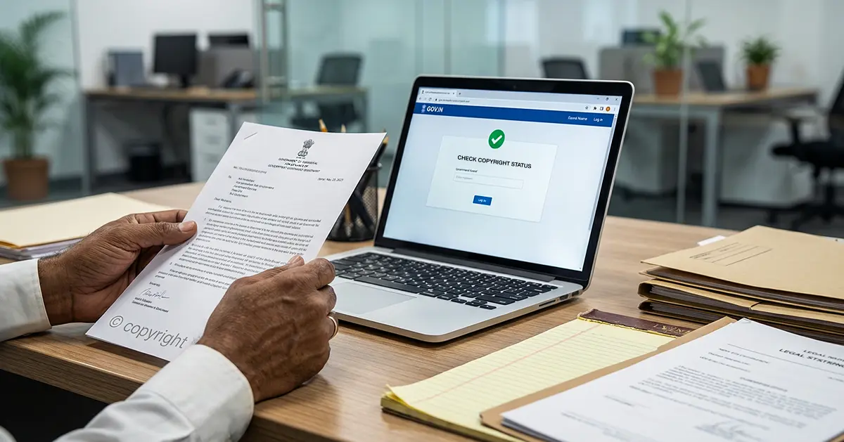 How to Check Copyright Status Online in India?