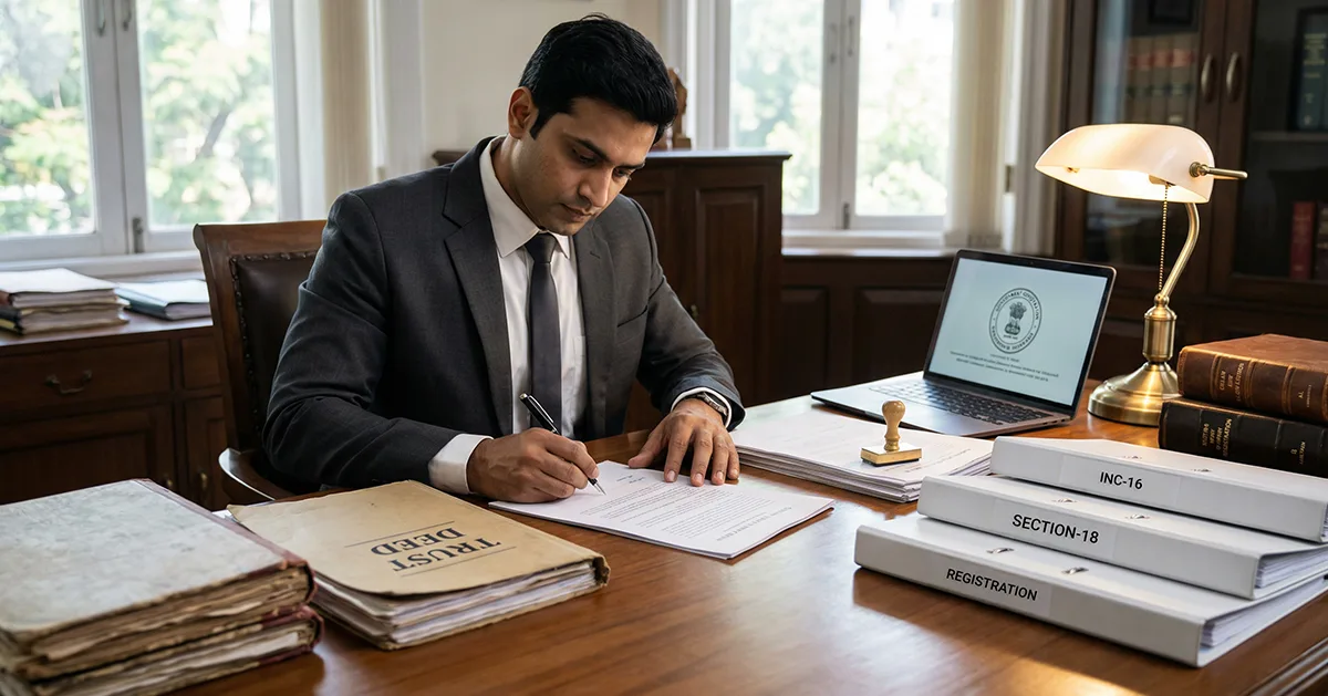 How to Convert Trust Into a Section 8 Company? How to Convert Trust Into a Section 8 Company?