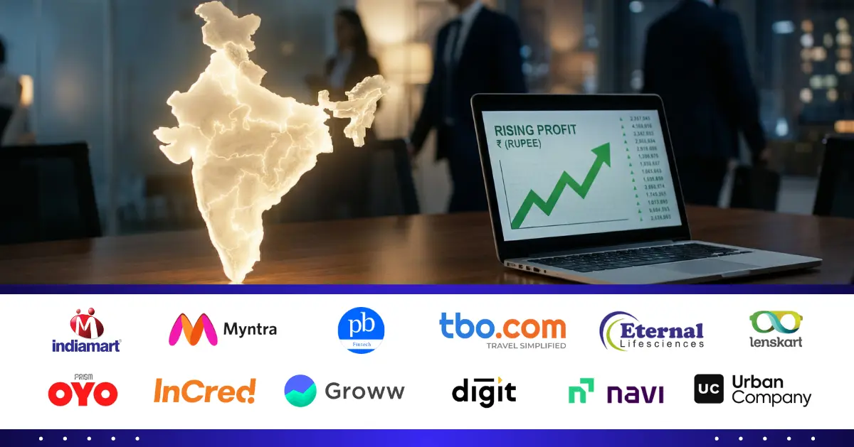 Top 12 Most Profitable Startups in India – 2026 Updated List Top 12 Most Profitable Startups in India – 2026 Updated List