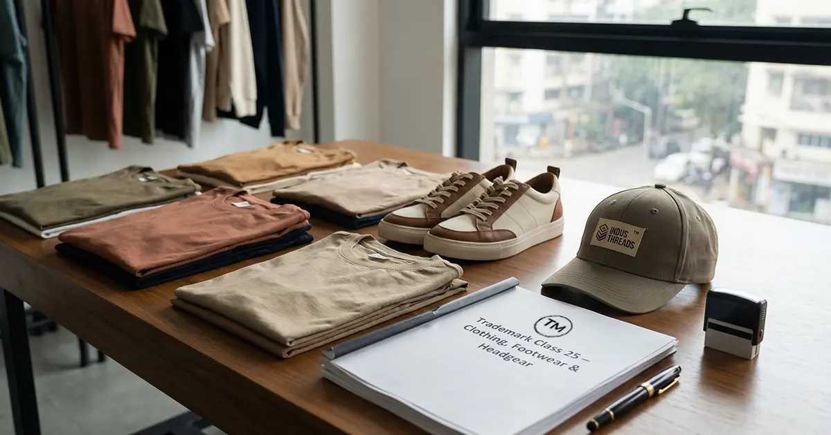 What is Trademark Class 25? Clothing, Footwear & Headgear Guide