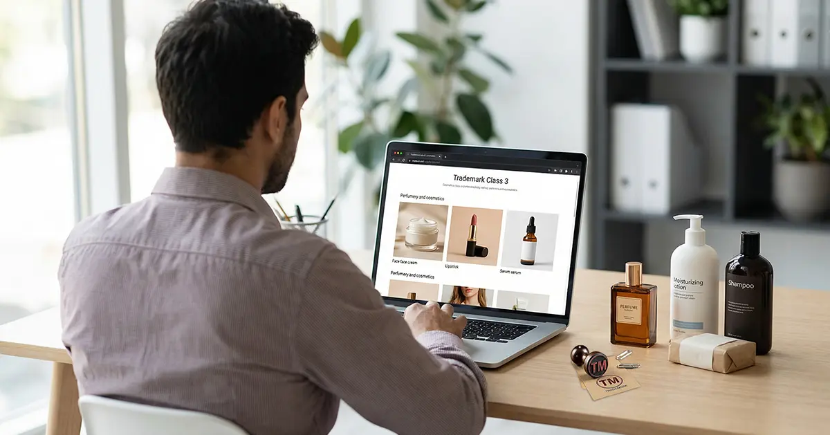 Trademark Class 3 in India: Cosmetics, Skincare & Cleaning Products Trademark Class 3 in India: Cosmetics, Skincare & Cleaning Products