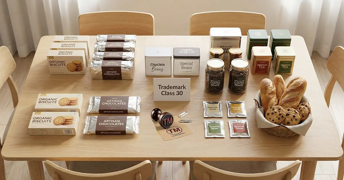 Trademark Class 30 in India: Food Products and Beverages Trademark Class 30 in India: Food Products and Beverages