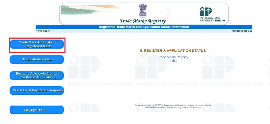 access the trademark public search infographic