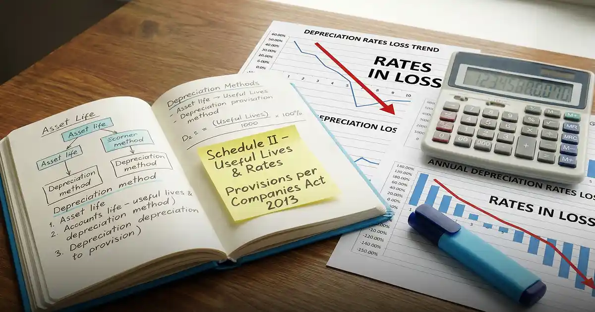 Depreciation Rates and Provisions as Per Companies Act, 2013