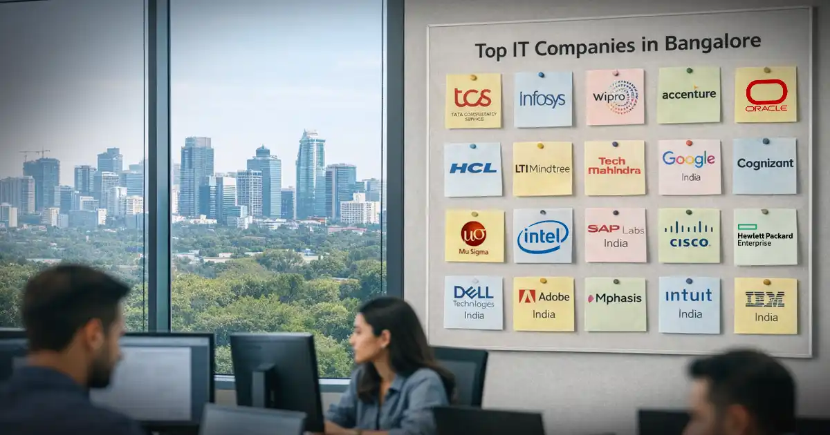 Top 20 IT Companies in Bangalore: Complete 2026 Guide Top 20 IT Companies in Bangalore: Complete 2026 Guide