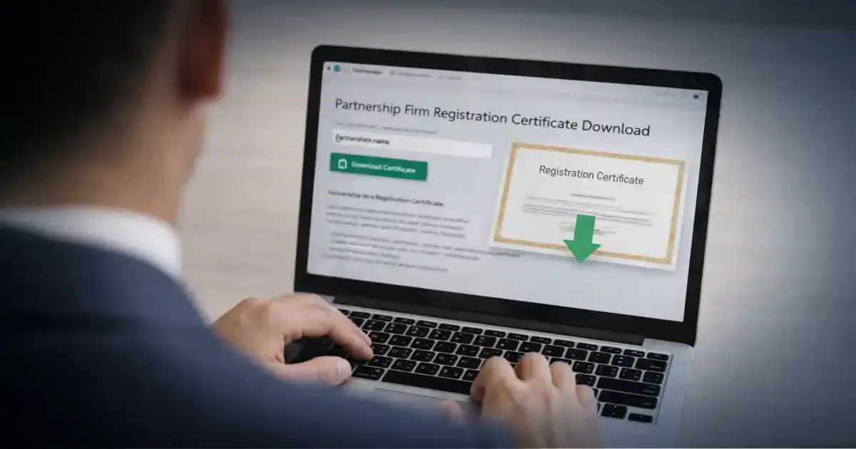 Partnership Firm Registration Certificate: Download, Sample & Process