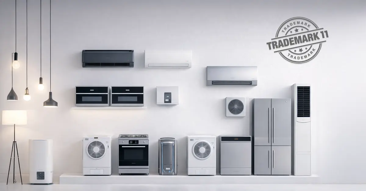 Trademark Class 11: Lighting, Heating & Cooking Appliances