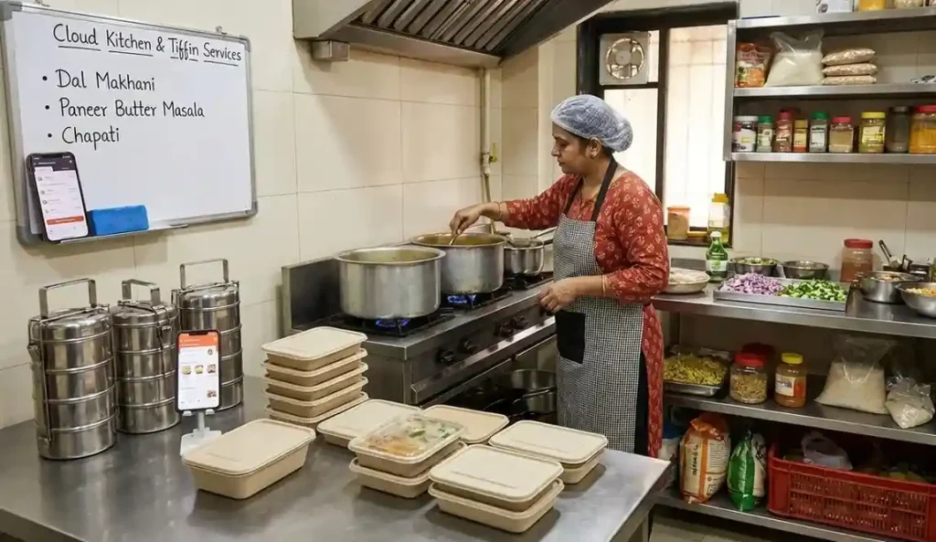 cloud kitchen tiffin services