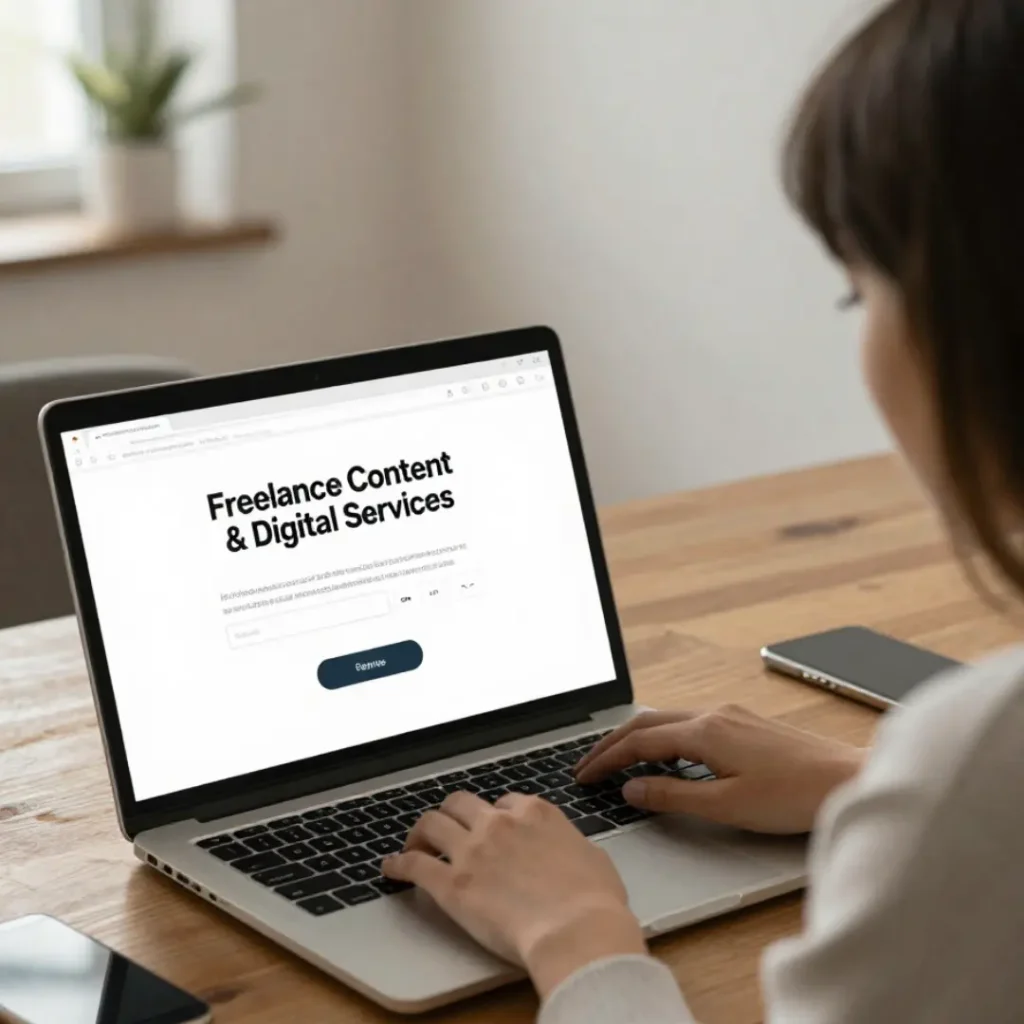 freelance content writing and digital services