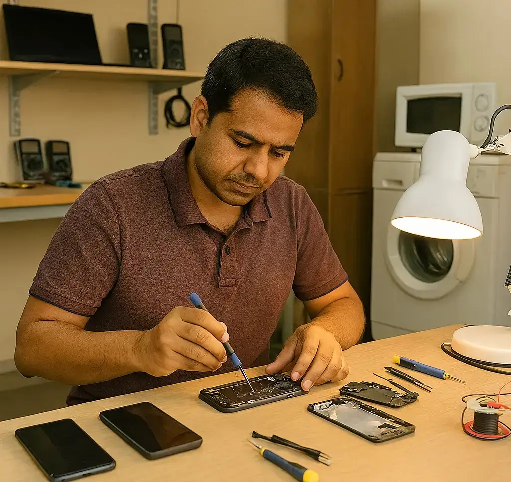 mobile repair electronic servicing