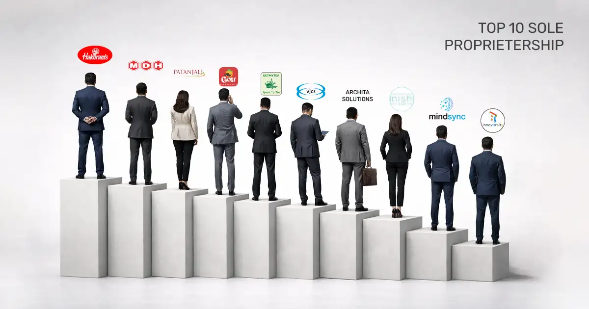 Top 10 Sole Proprietorship Companies in India: 2026 List