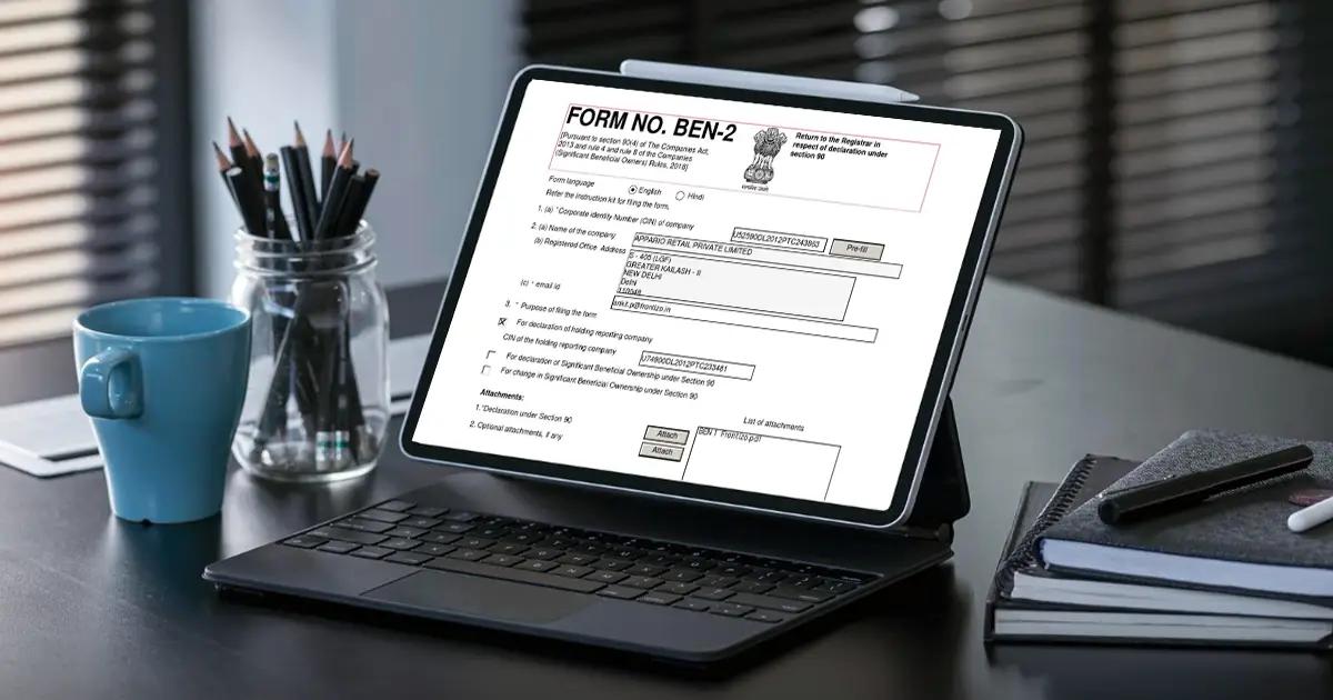 Form BEN-2: Meaning, Applicability, Due Date & Filing Process Form BEN-2: Meaning, Applicability, Due Date & Filing Process
