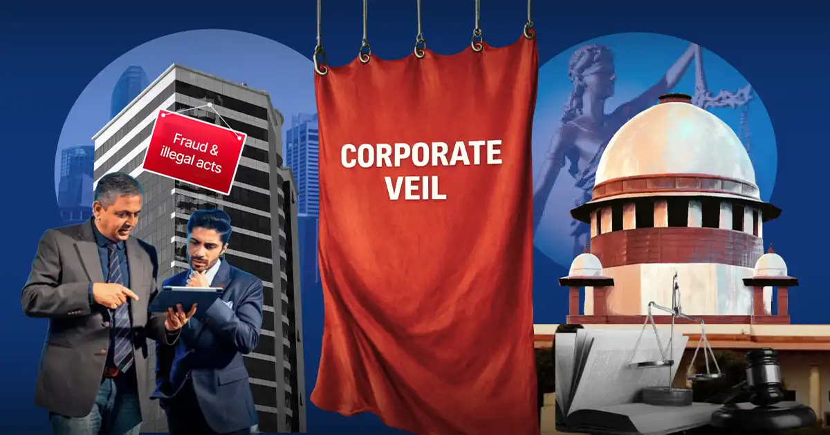 lifting of corporate veil in company law