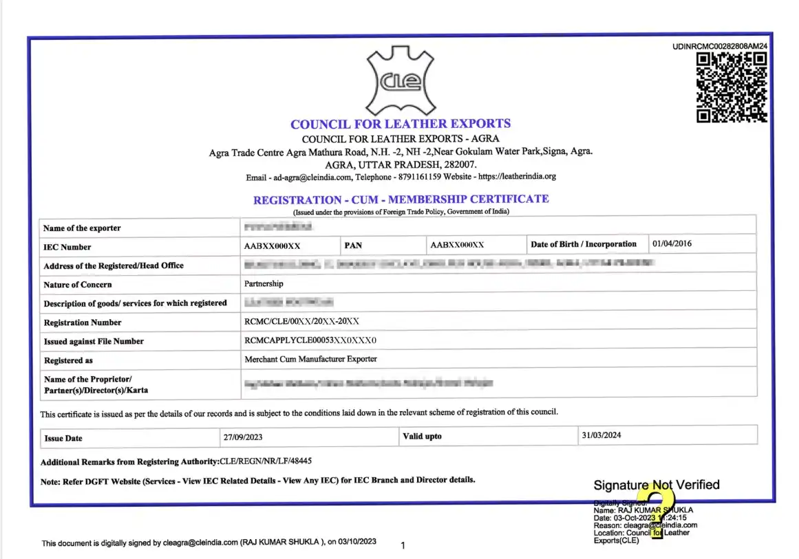cle certificate infographic