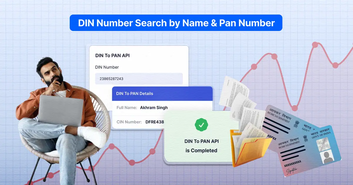 How to Search DIN Number by Name & PAN Number in India (2026 Guide)