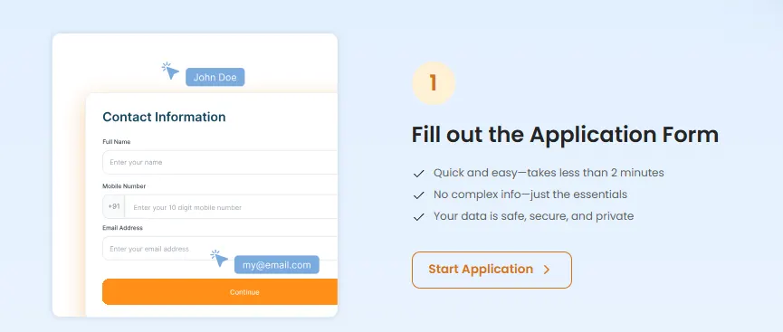 registerkaro process step 1