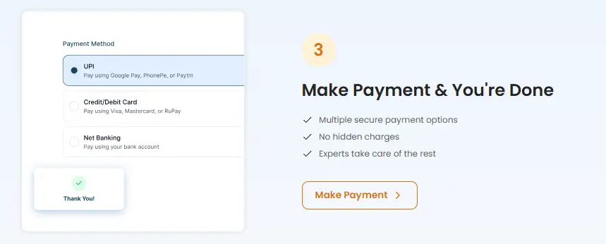 registerkaro process step 3