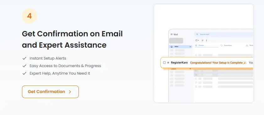 registerkaro process step 4